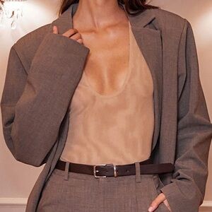 Women's Mesh Tan bodysuit